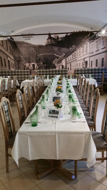 Hotel-Gasthof-Fleischerei - Zur Alten Post Schwanberg Ngoại thất bức ảnh